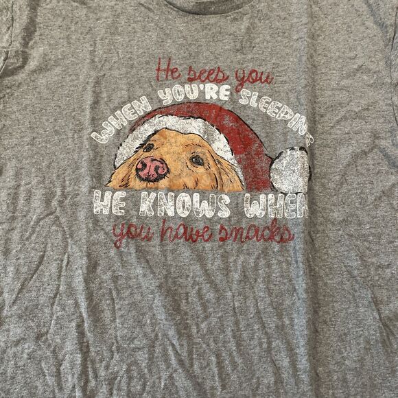 Mens Christmas Shirt LOT Size XL Lot Of 6 Tees ELF Star Wars Santa - Picture 15 of 15